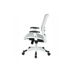 White Frame Mesh Ergonomic Computer Chair