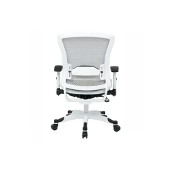 White Frame Mesh Ergonomic Computer Chair
