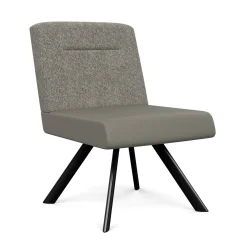 Willow Designer Armless Swivel Guest Chair