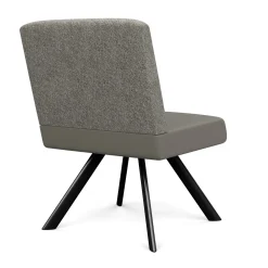 Willow Designer Armless Swivel Guest Chair