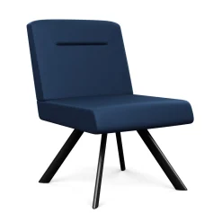 Willow Designer Armless Swivel Guest Chair