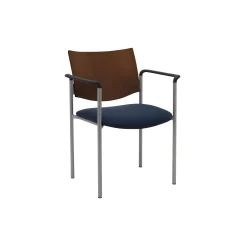 Wood Back Guest Chair