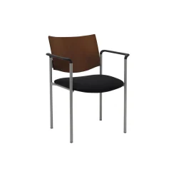 Wood Back Guest Chair