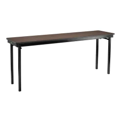 Wood Folding Table 18"W x 72"D