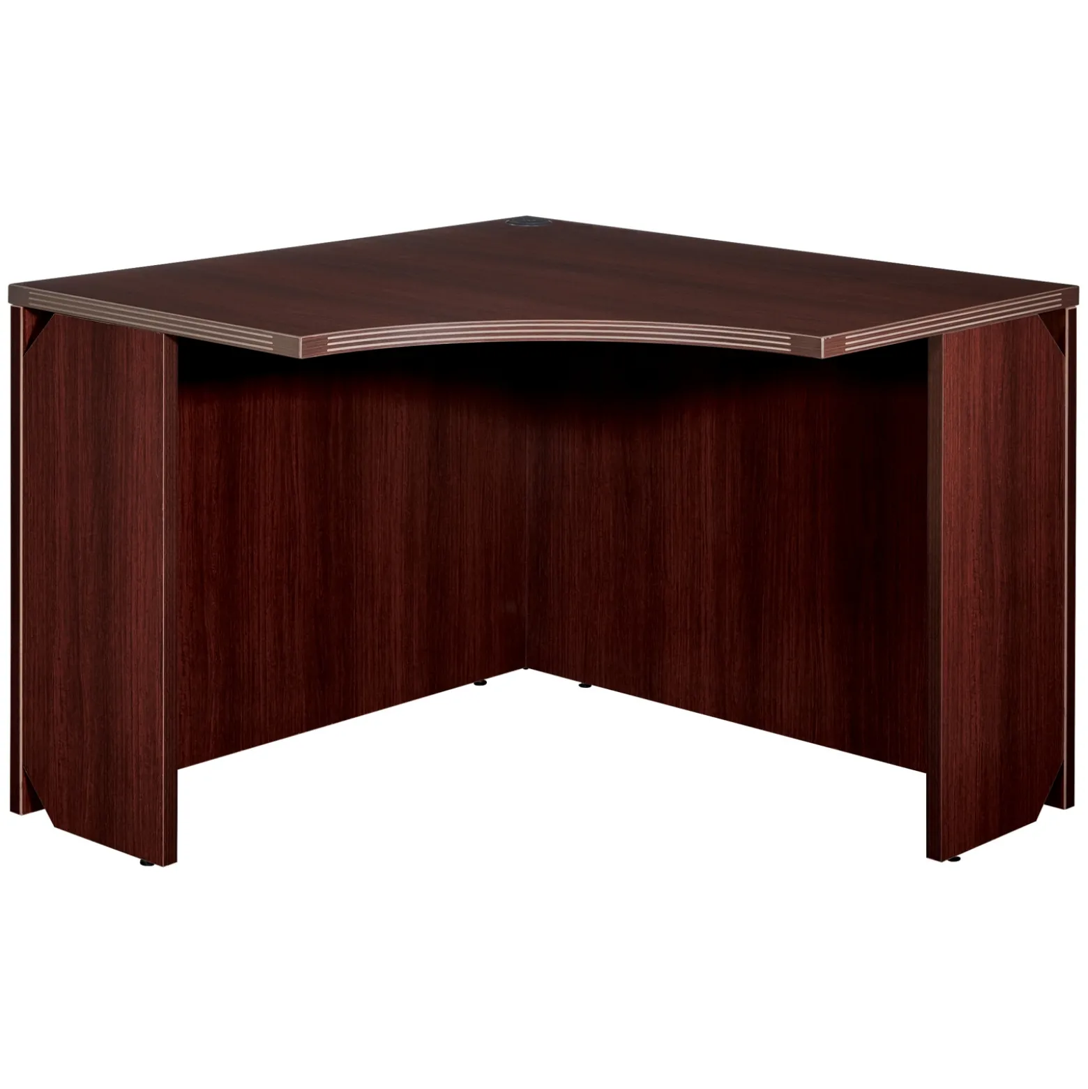 Wood Grain Corner Desk - 42"W