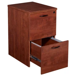 Wood Grain Mobile File Pedestal - 15.5