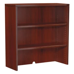 Wood Grain Two Shelf Bookcase Hutch - 35.5