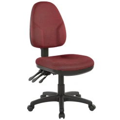 WorkSmart Armless Dual Function Ergonomic Chair