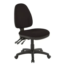 WorkSmart Armless Dual Function Ergonomic Chair