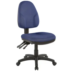 WorkSmart Armless Dual Function Ergonomic Chair