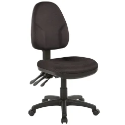 WorkSmart Armless Dual Function Ergonomic Chair