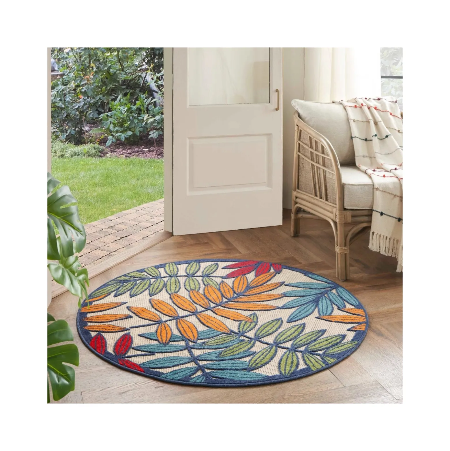 1'6"x6' Blanket Area Rug