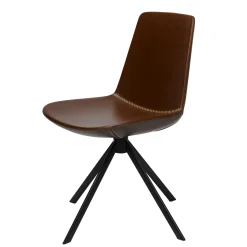 Zoso Four-Prong Faux Leather Chair